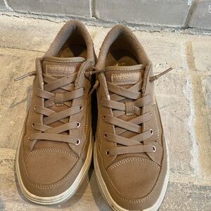 Skechers Ladies Brown Casual Sneakers Size 9 1/2